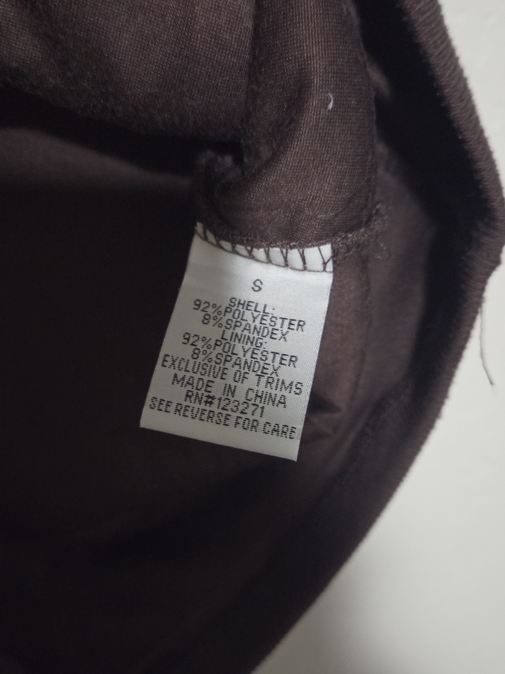 Faded Rose Ribbed Bow Tee - Picture 8 of 9